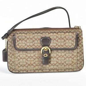 Coach Signature Small Fabric Bag. {Ex+}